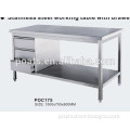 Stainless steel worktable for kitchen
